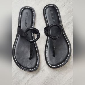 Bernardo Matrix Leather Sandal